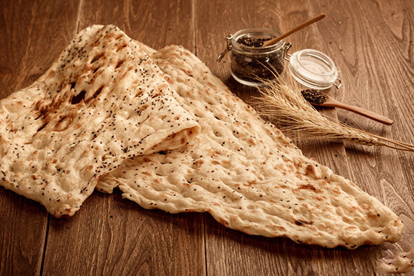 نان سنگک Sangak Bread