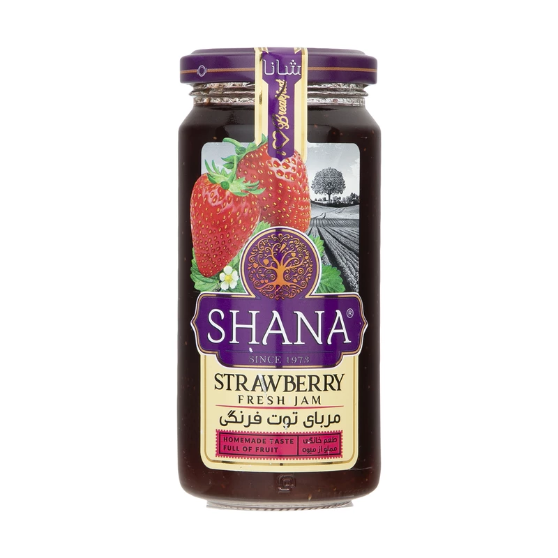 مربا توت فرنگی شانا Shana strawberry jam